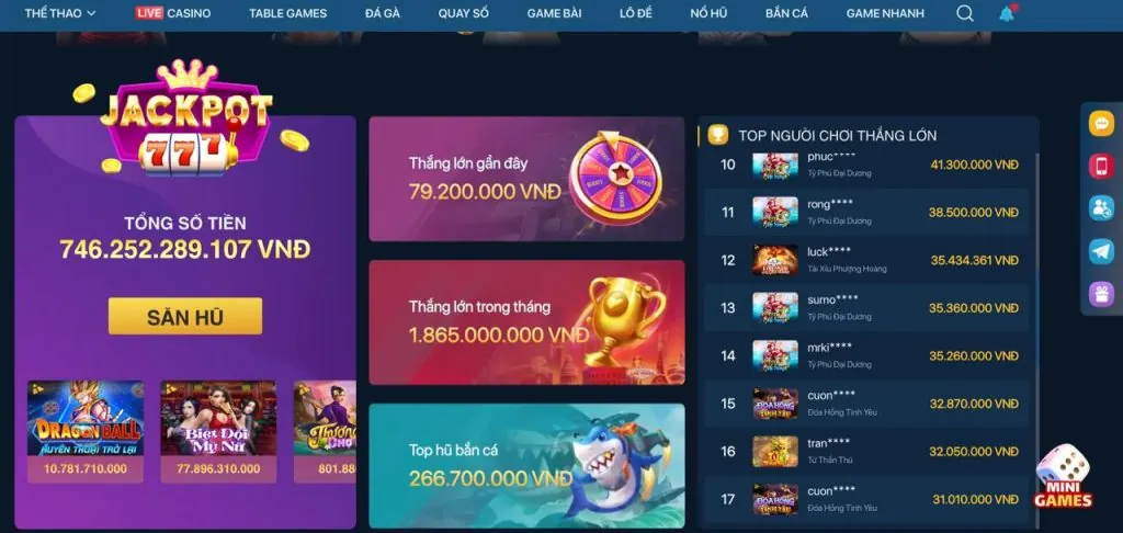Khuyến mãi nạp lại hàng ngày gg88kjc win